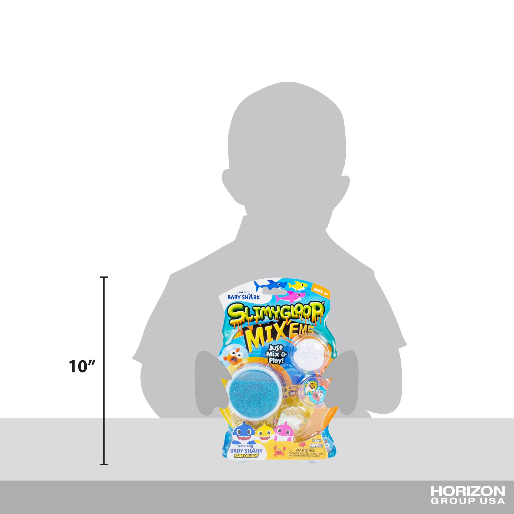 SlimyGloop® Baby Shark Mix'Ems™